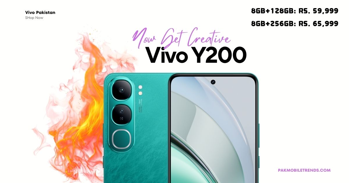 "Vivo Y200 sleek design and 6.67-inch AMOLED display with 120Hz refresh rate