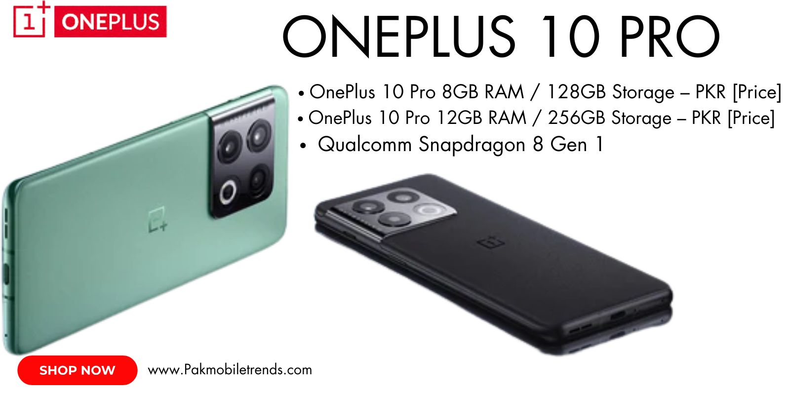 OnePlus 10 Pro smartphone showcasing its sleek design, premium camera setup, and vibrant AMOLED display.