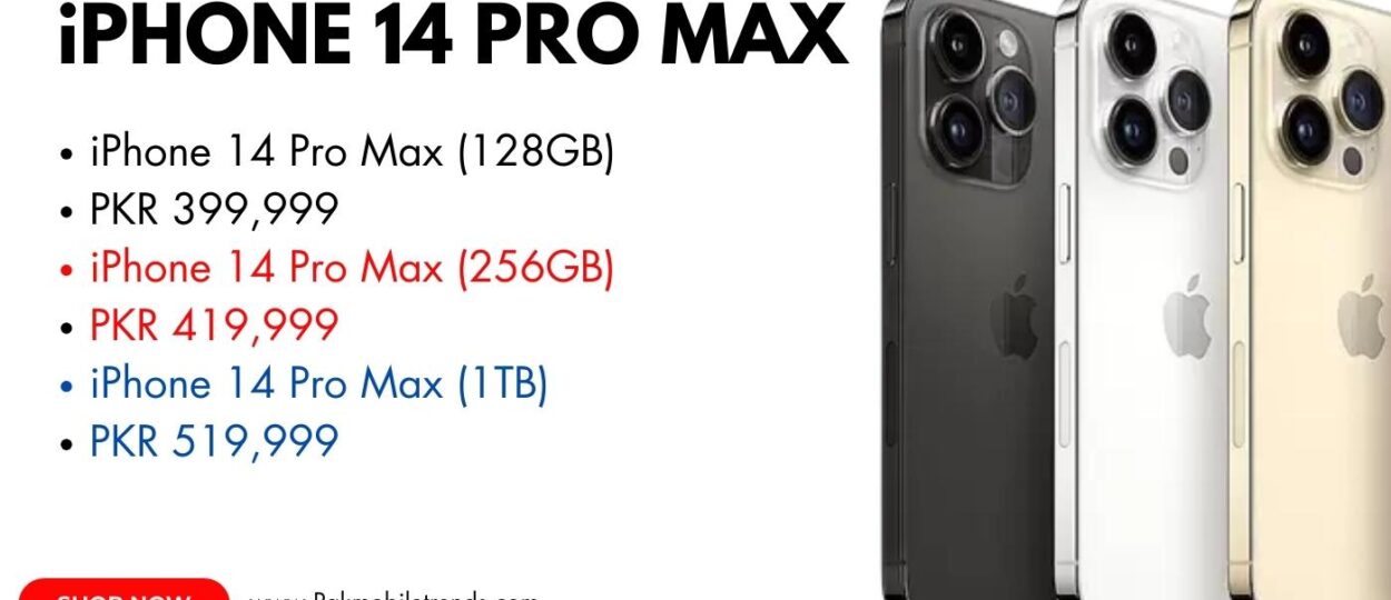 iPhone 14 Pro Max - Stunning 6.7-inch Super Retina XDR display with Dynamic Island and 48MP pro camera system.