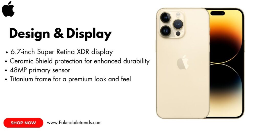 A close-up of the iPhone 14 Pro Max display showcasing its vibrant 6.7-inch Super Retina XDR screen with Dynamic Island, featuring sharp details, rich colors, and a sleek design.