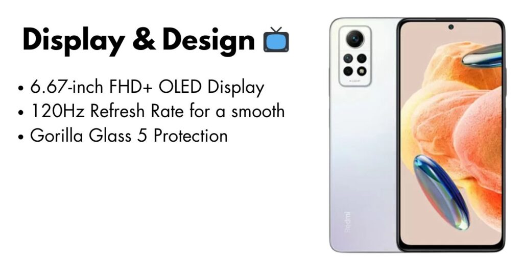 Redmi Note 12 Pro with vibrant AMOLED display, ultra-slim bezels, and smooth 120Hz refresh rate.