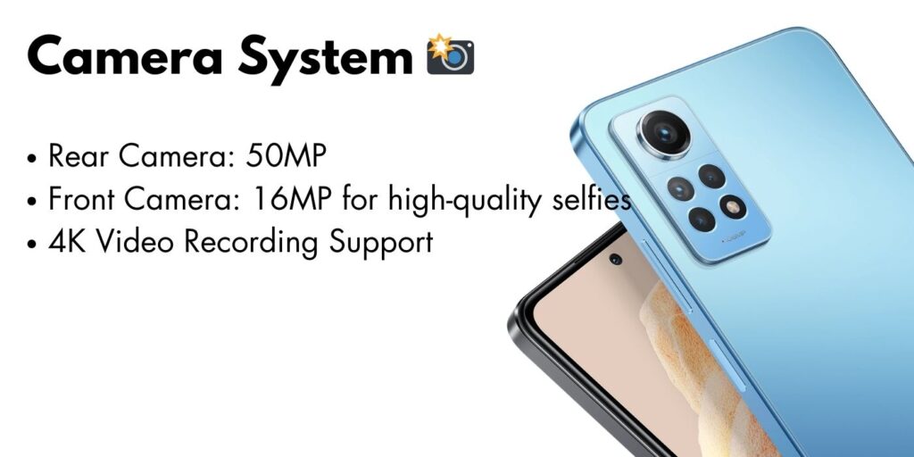 Close-up of Redmi Note 12 Pro camera module showcasing advanced lens design.