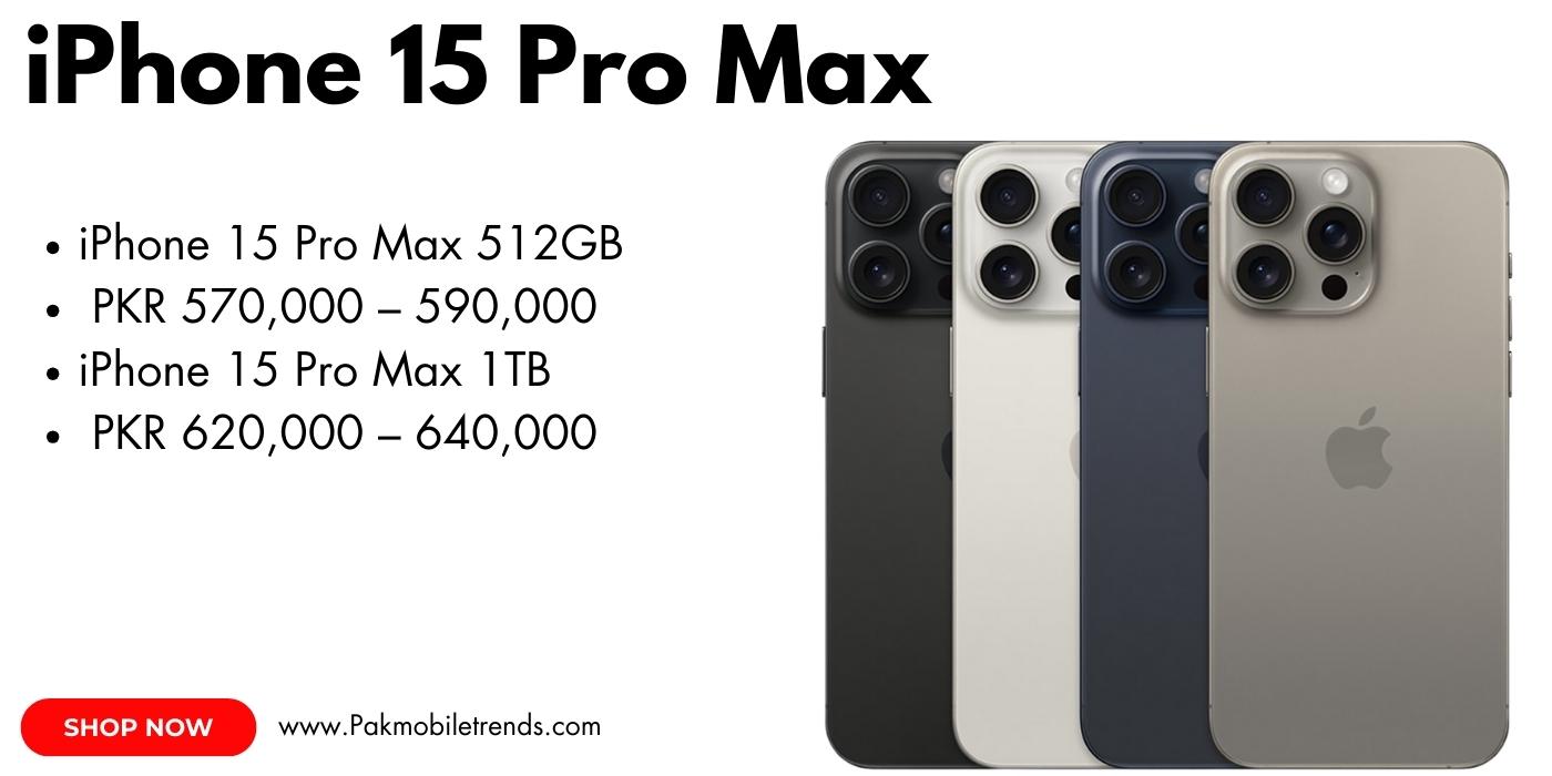 iPhone 15 Pro Max – Premium Titanium Design with Advanced Camera