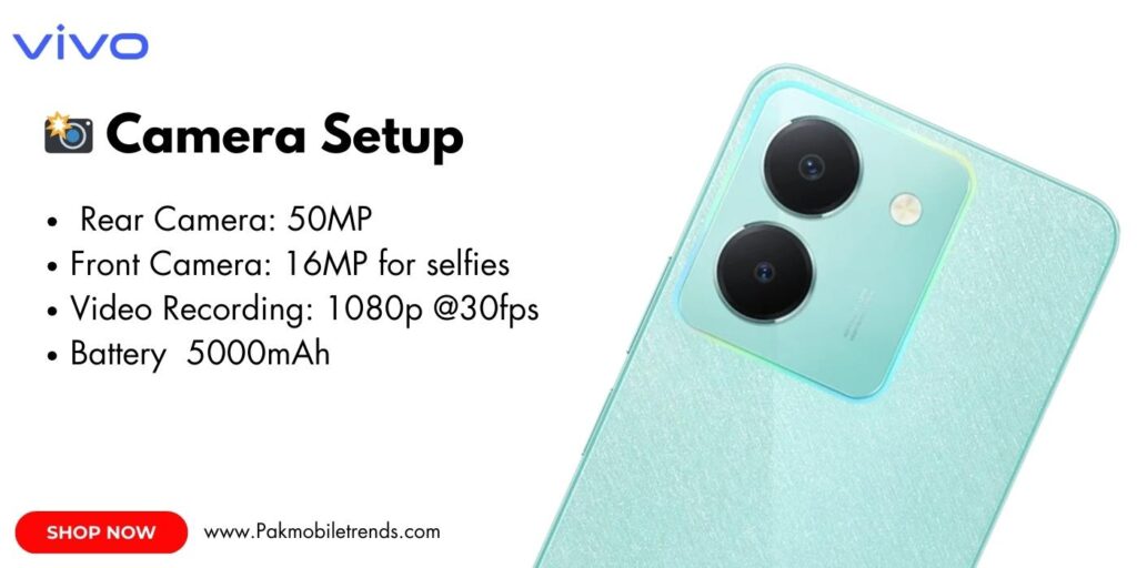 Close-up of the Vivo Y36 dual-camera setup with LED flash, showcasing its sleek design and advanced photography capabilities