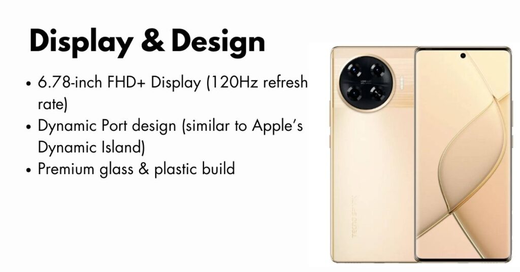 Tecno Spark 20 Pro Plus smartphone display showing vibrant colors and sharp visuals.