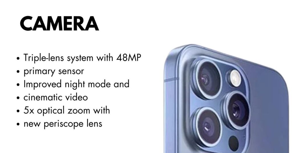 Close-up view of iPhone 16 Pro Max triple-lens rear camera with LiDAR sensor