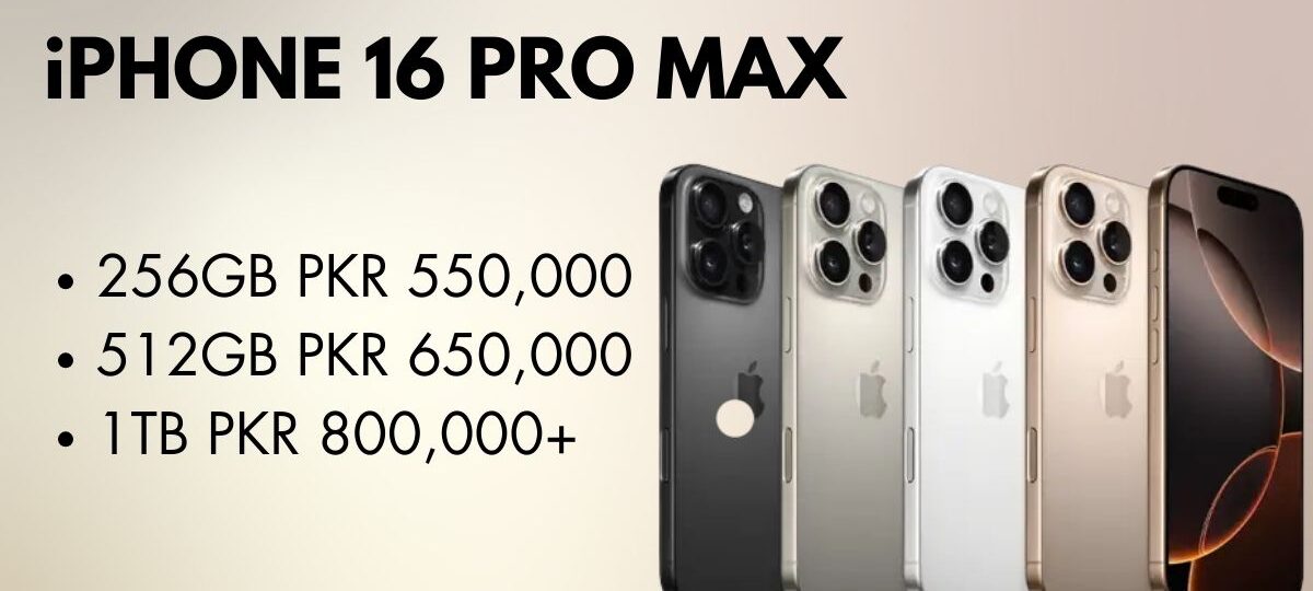 iPhone 16 Pro Max in hand showcasing its sleek design and triple-camera system