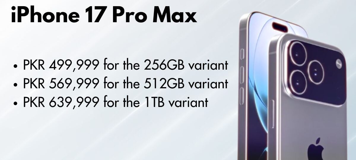 iPhone 17 Pro Max in hand showcasing sleek titanium design and advanced triple-lens camera