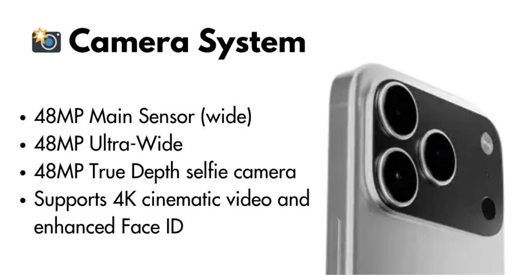 Triple-lens camera system of iPhone 17 Pro Max showcasing advanced photography technology